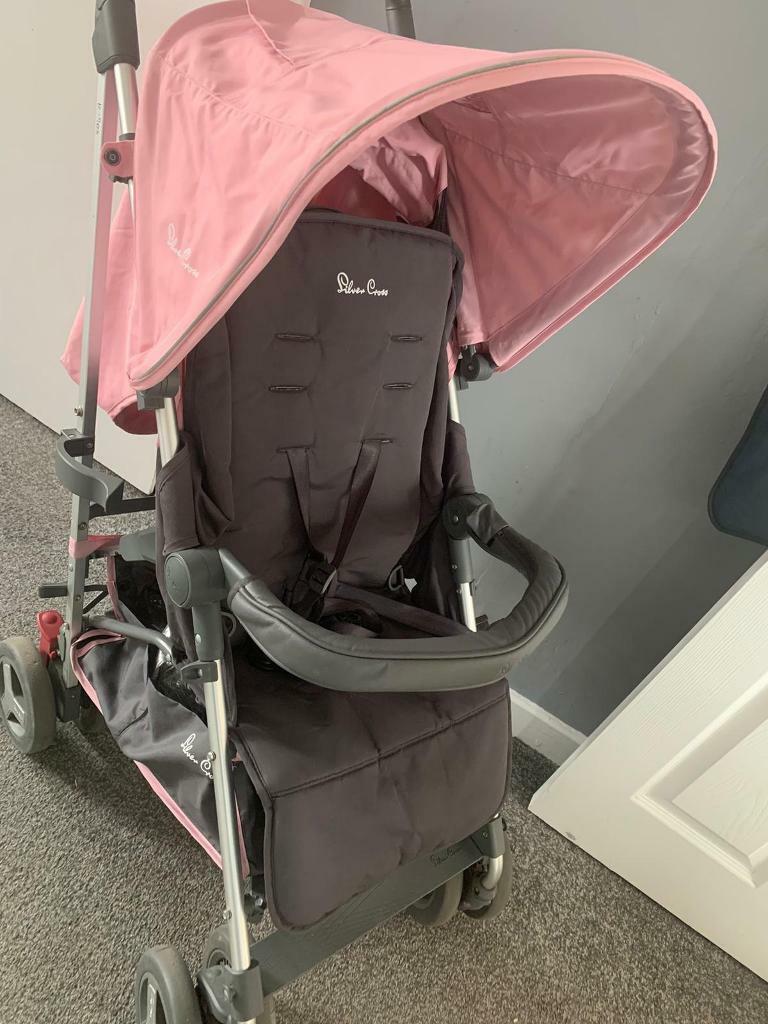 silver cross reflex vintage pink